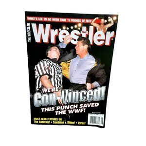 The Wrestler August 2000 WWF Vince McMahon Radicals